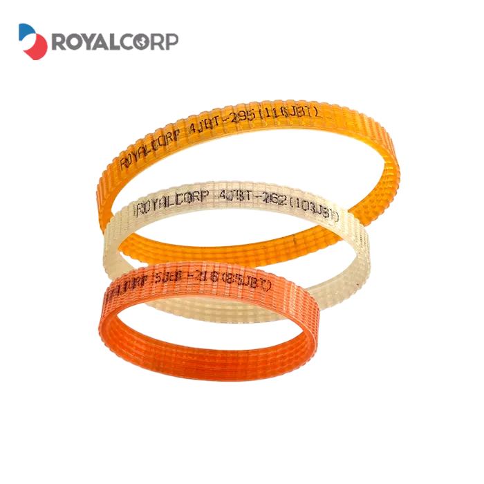 Multi-groove Belt / Meat Slicer Belt With Multi-Wedge Belt / Megarib Polyurethane Poly V-Belt suppliers